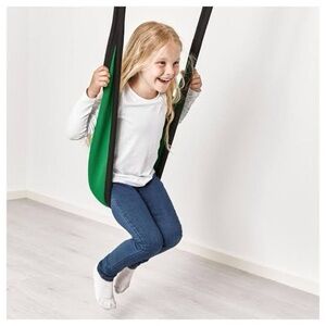 Green and Black interior swing